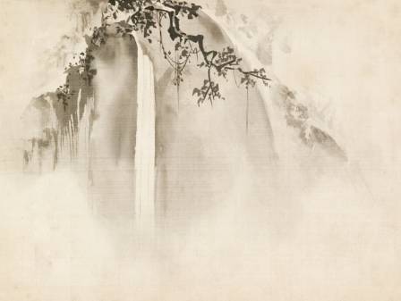 Ink wash painting technique